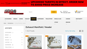 1320 Performance - D Series UEL™ Twister Header