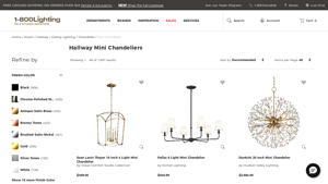 Capitol Lighting - Hallway Mini Chandeliers