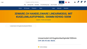 3D Ware - Linearmodul RD90G-500W