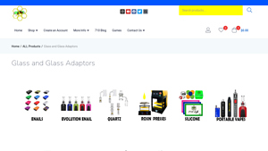 420 Life - Glass Adapters for Bongs and Dab Rigs