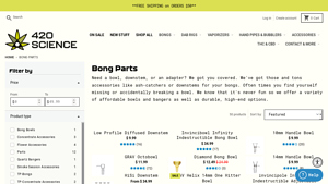 420 Science - Low Profile Diffused Downstem