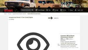 4BTSwaps - Affordable Diesel V-Twin Engines