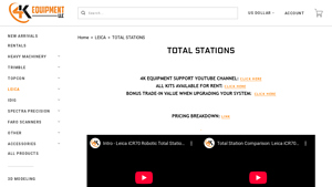 Leica - iCR70 Robotic Total Station Kits