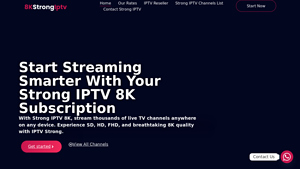 Strong IPTV - 8K Subscription Service