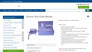Zimmer - Skin Graft Mesher