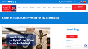 AAIT Scaffold - Caster Solutions