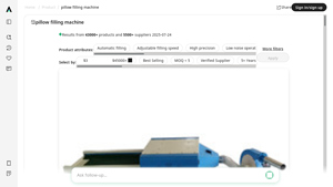 Accio - Top Pillow Filling Machines