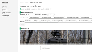 SHANDONG REACT MACHIN - Forestry Tree Harvester