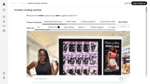 Accio - Automated Clothes Vending Machines