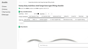 Accio - Heavy-Duty Stainless Steel Bow Shackle