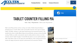 Accutek - Tablet Counter Filling Machines