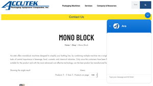 Accutek - Mono Block Machines