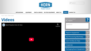 Achorn MFG - Batch Roasting Equipment