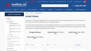Acme Plastics - Acrylic Sheets
