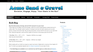 Acme Sand - Bulk Bags