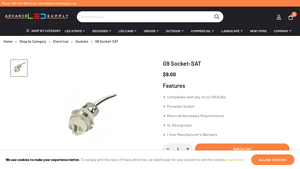Advanced LED Supply - G9 Socket-SAT