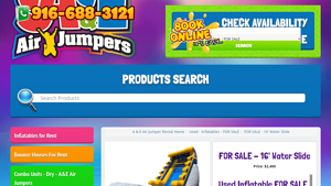 AE Air Jumper - 16' Water Slide