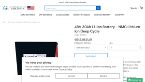 Aegis Battery - 48V 30Ah Li-ion Battery