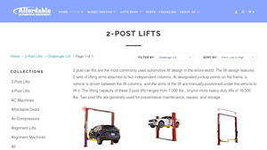 Challenger - Versymmetric® 2 Post Lift