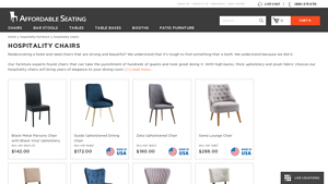 Affordable Seating - Hospitality Chairs