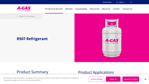AGAS - R507 Refrigerant