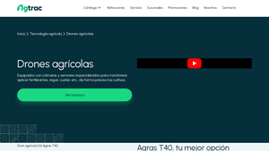 Agtrac - Drones Agrícolas Agras T40 y T100