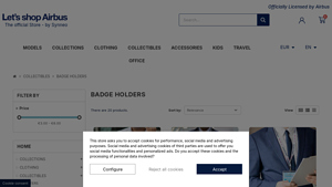 Airbus - ACJ ACH Executive Lanyard