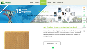 Air Cooler Supplier - Honeycomb Cooling Pads