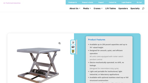 AirTechnical - Mini Scissor Lift Tables