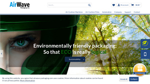 AirWave - Air Cushion Machines & Eco-Friendly Films