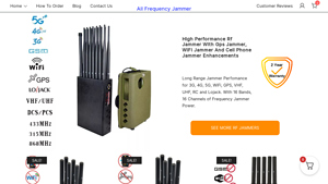 All Frequency Jammer - High Performance RF Jammer