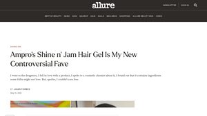 Ampro - Shine 'n Jam Conditioning Gel Extra Hold