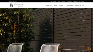 Aluminum Outlet - Slat Fencing Solutions