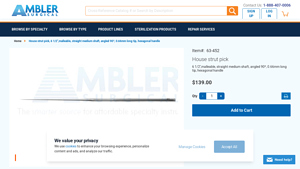 Ambler Surgical - House Strut Pick