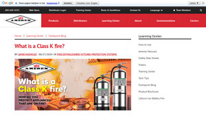 Amerex - Class K Fire Extinguishers