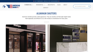 American Door - DefendaGuard Aluminum Window Shutters