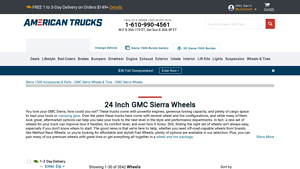 AmericanTrucks - 24 Inch GMC Sierra Wheels