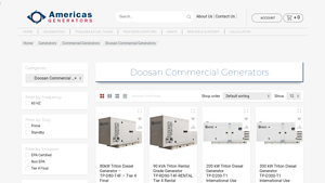 Doosan - Commercial Generators