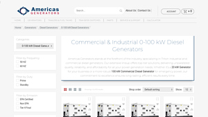 Americas Generators - Commercial Diesel Generators