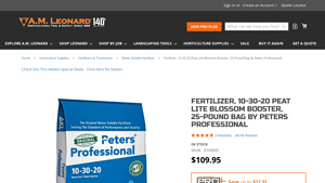 Peters Professional - Peat Lite Blossom Booster