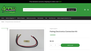 Amped Outdoors - Fishing Electronics Connection Kit