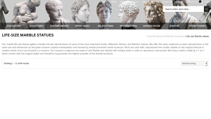Ancient Sculpture Gallery - Life-size Marble Statues