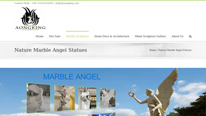 Angking Sculpture - Nature Marble Angel Statues