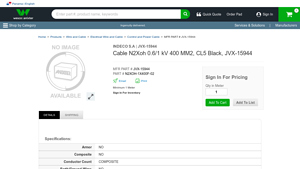 INDECO S.A - N2Xoh 400 MM2 Cable