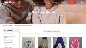 Apparel Hoodies - Flared Sweatpants Collection