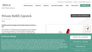 Aptar - Private Refill Lipstick Packaging