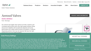 Aptar - Aerosol Valve Actuators