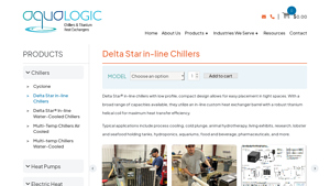 Aqualogic Inc - Delta Star® In-line Chillers