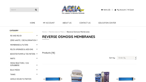 AquaFX - Reverse Osmosis Membranes
