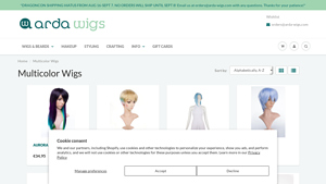 Arda Wigs - Aurora Borealis